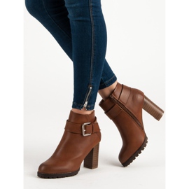 Super Mode Kamelstövlar på stolpen brun 2