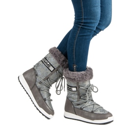 Höga snöskor grå 2