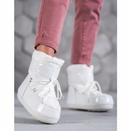 Trendiga snöskor vit 1