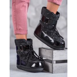 Trendiga snöskor svart 2