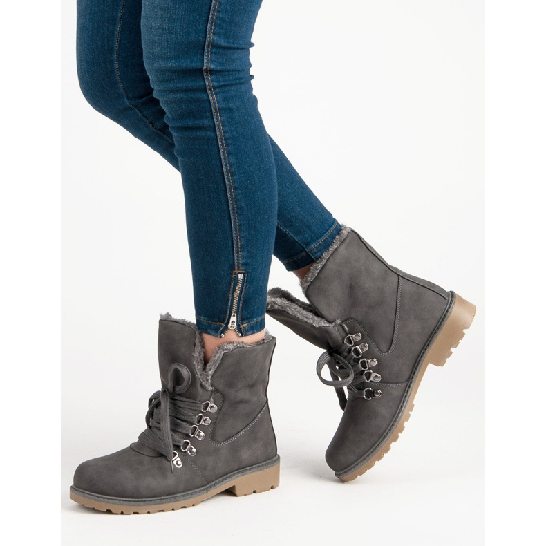 Super Me Varma stövlar grå 1