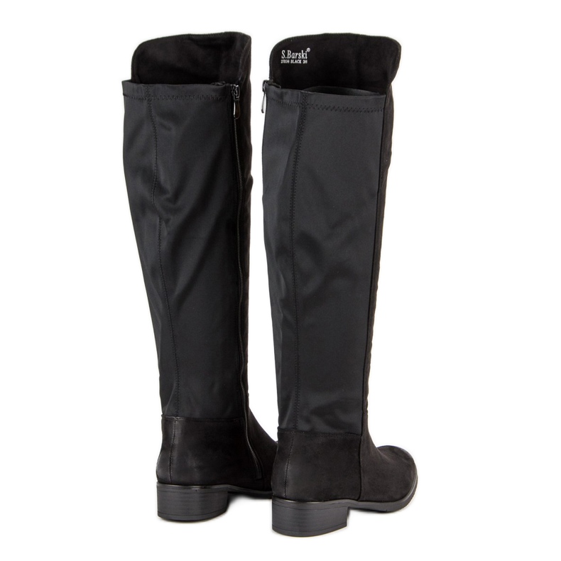 Filippo Flat Heel stövlar svart 1