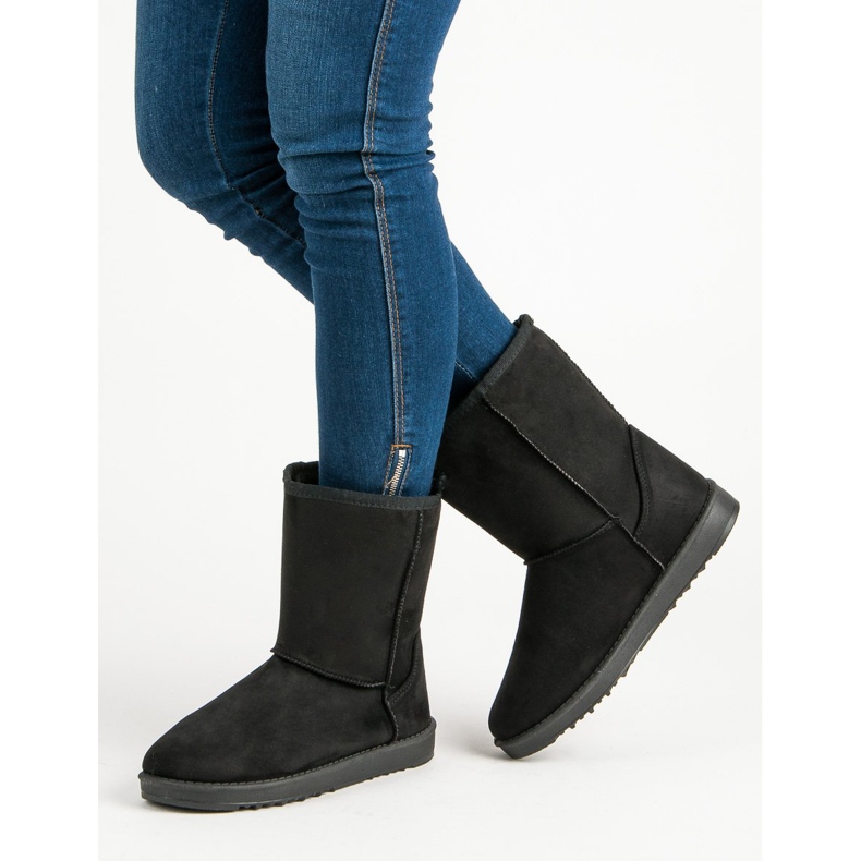 Klassisk Mukluki svart 1