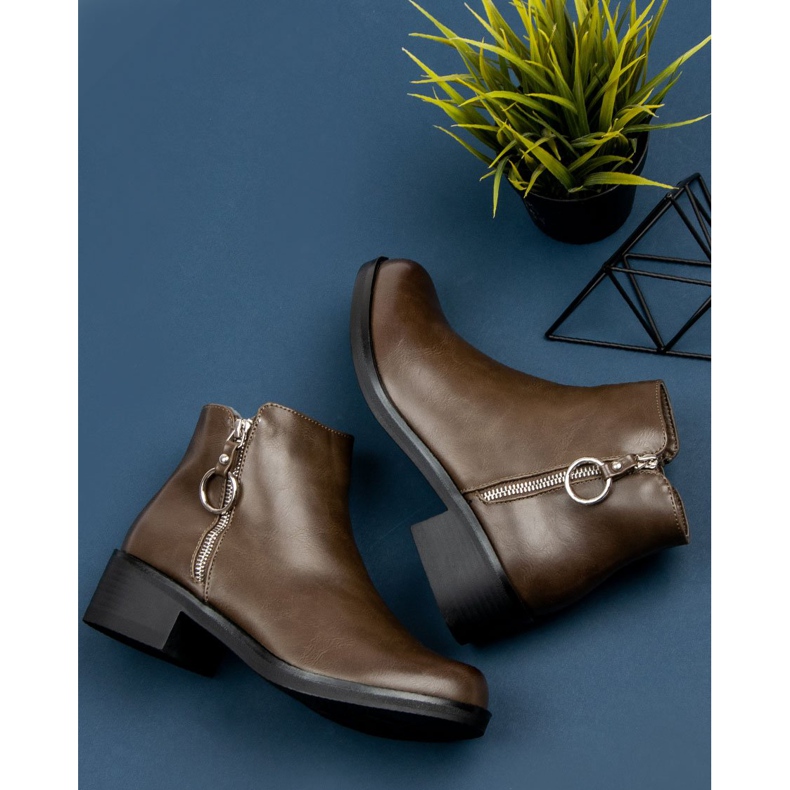 Kayla Klassiska stövlar brun 2