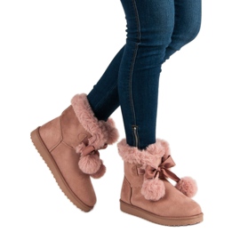 Moderiktigt pulver Mukluki rosa 2