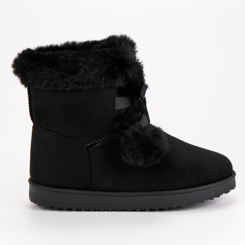 Moderiktigt svart Mukluki 2