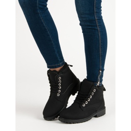 Klassiska svarta vandringsskor 1