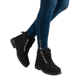 Klassiska svarta vandringsskor 2