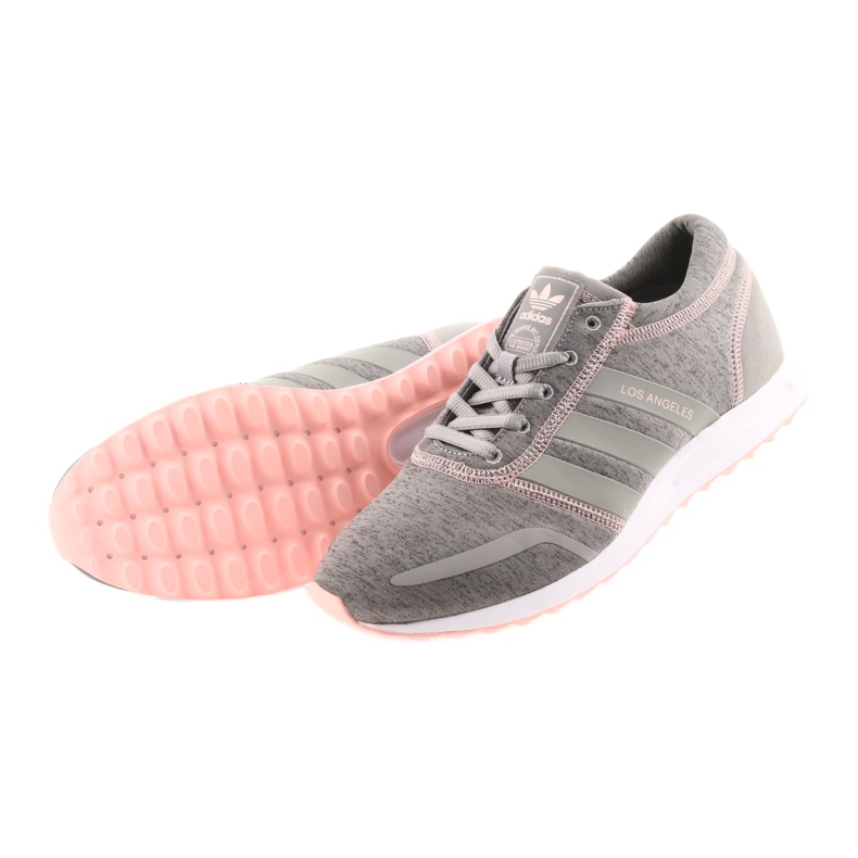 Adidas ORIGINALS Los Angeles W grå rosa 4