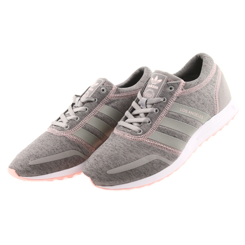 Adidas ORIGINALS Los Angeles W grå rosa 3