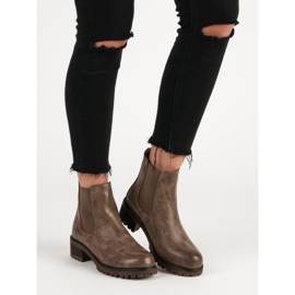 SDS Casual Chelsea -stövlar brun 1