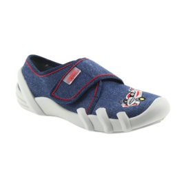 Befado barnskor tofflor 273X235 blå röd 1