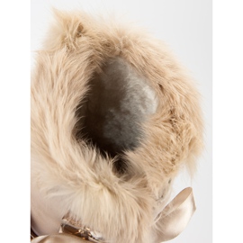 Super Me Trendiga snöskor Mode brun 1