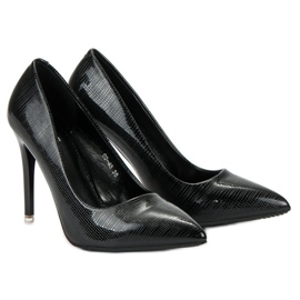 Lackerade svarta stift 2