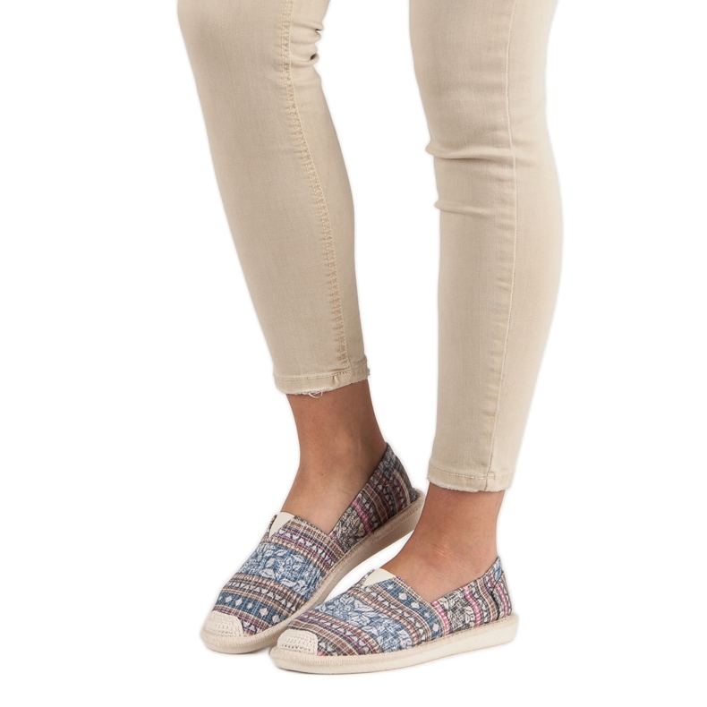 Small Swan Etniska Espadrilles mångfärgad 1