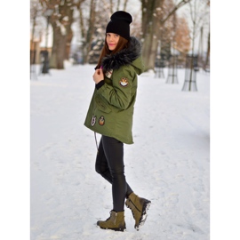 Snygga Khaki VINCEZA Workers grön 1