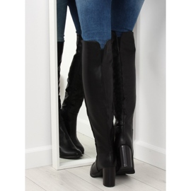 Svarta höga klackar 9206 Svart 1