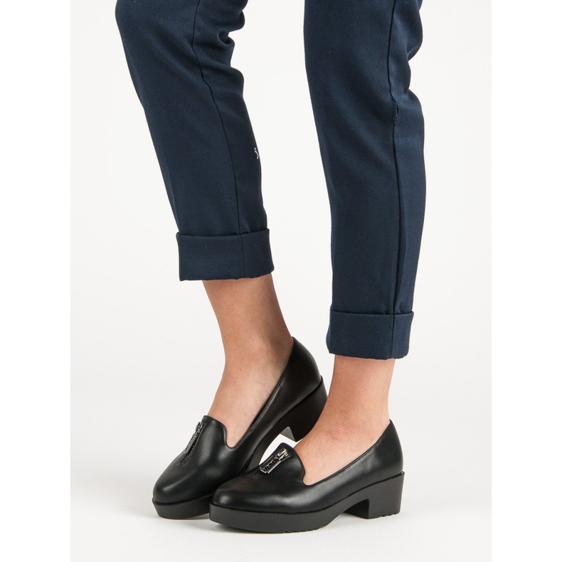 Comer Svarta högklackade skor 1