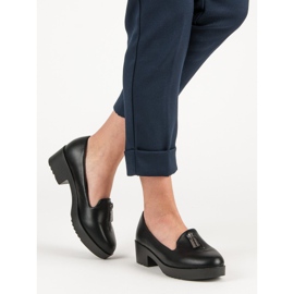 Comer Svarta högklackade skor 2