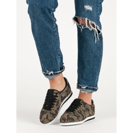 Moro sneakers brun grön 1