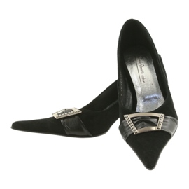 BM Läderpumpar svart 4