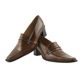 Läderskor Eksbut 864 brun 2