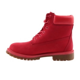 Timberland 6 INCH PREMIUM Vattentät röd 2