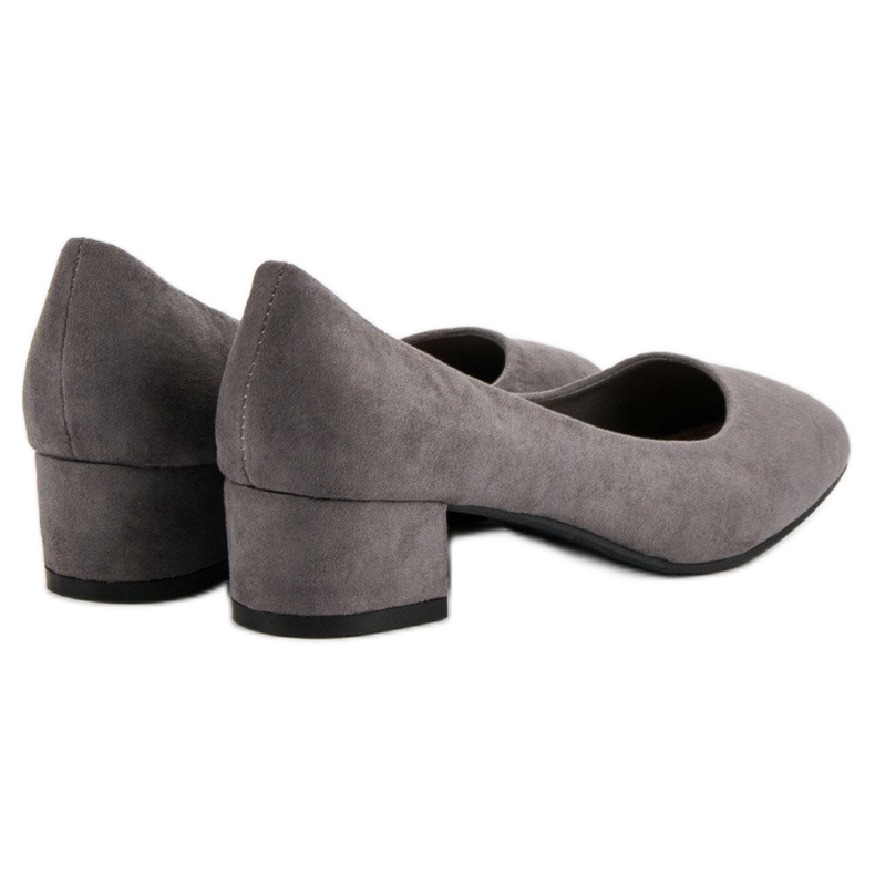 Queentina Flat Heel Pumps grå 1