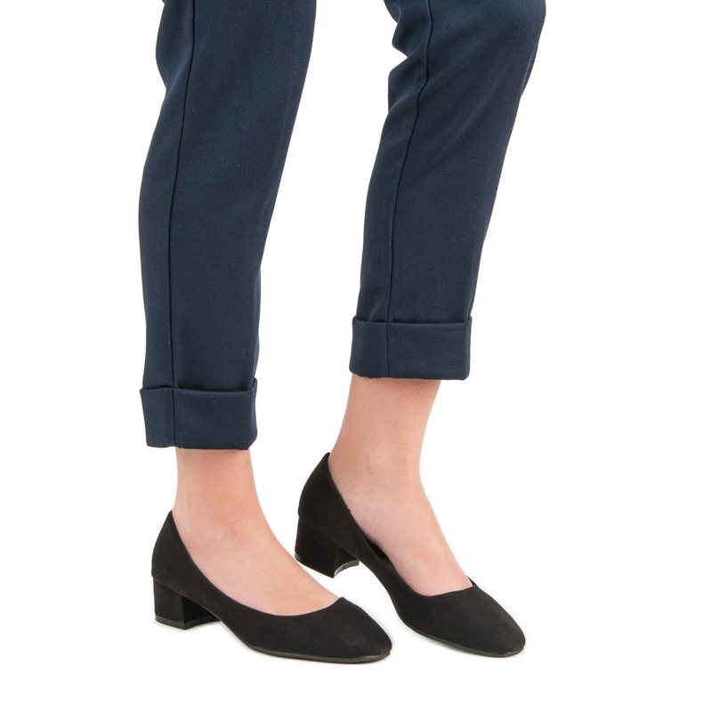 Queentina Flat Heel Pumps svart 1