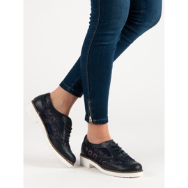 Fama Snörskor blå 2