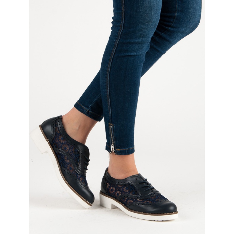 Fama Snörskor blå 2