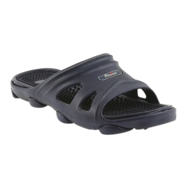 American Club marinblå pool tofflor för män 1