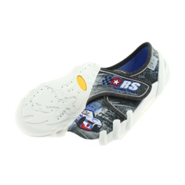 Befado barnskor tofflor 273X251 svart blå grå röd 5