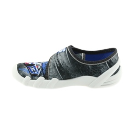 Befado barnskor tofflor 273X251 svart blå grå röd 2