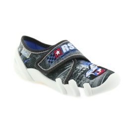 Befado barnskor tofflor 273X251 svart blå grå röd 1