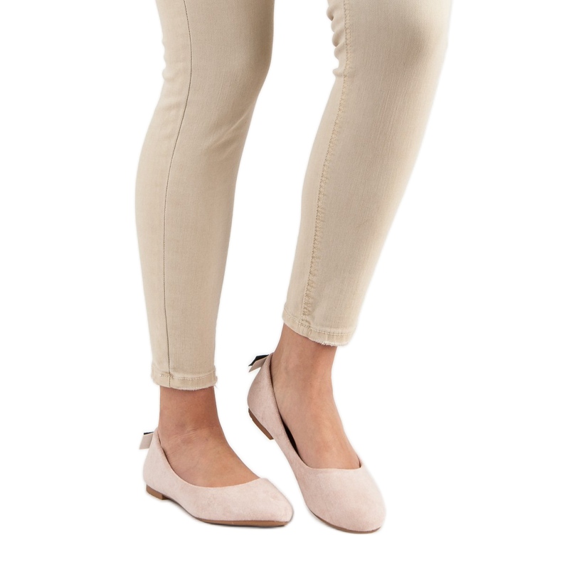 Bekväma Vinceza -ballerinor rosa 1