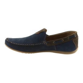 Riko Men's Moccasins Navy/Brown 781 blå 2