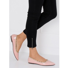 Ballerinor med rosa dubbar 127-16 Rosa 2