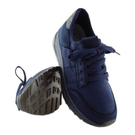 Marinblå sportskor X-9733 Blå 1