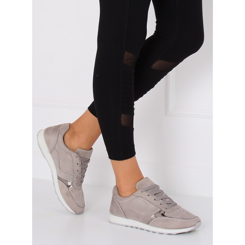 Gråa sportskor LR88082 Grå 1