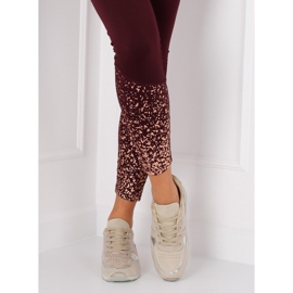 LR88082 Beige beige sportskor 2