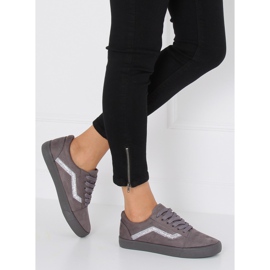 Grå Vans sneakers B318-10 Mörkgrå 2