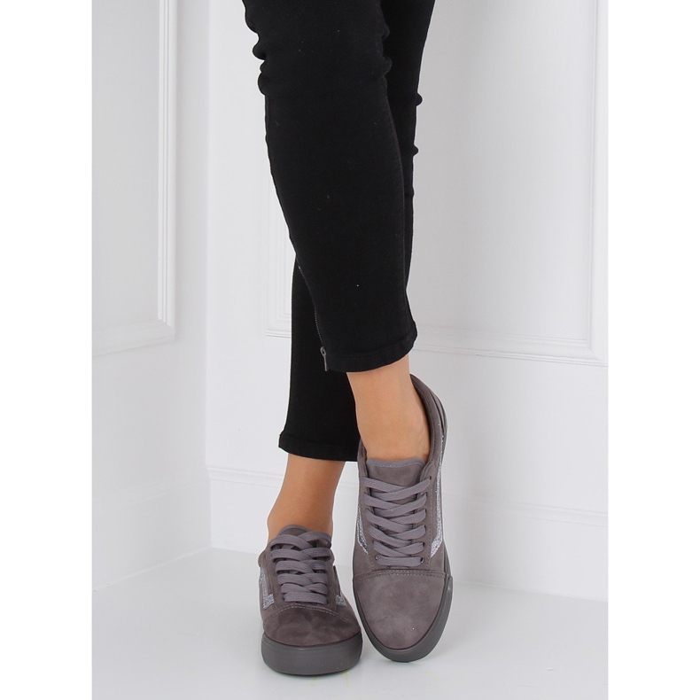 Grå Vans sneakers B318-10 Mörkgrå 1