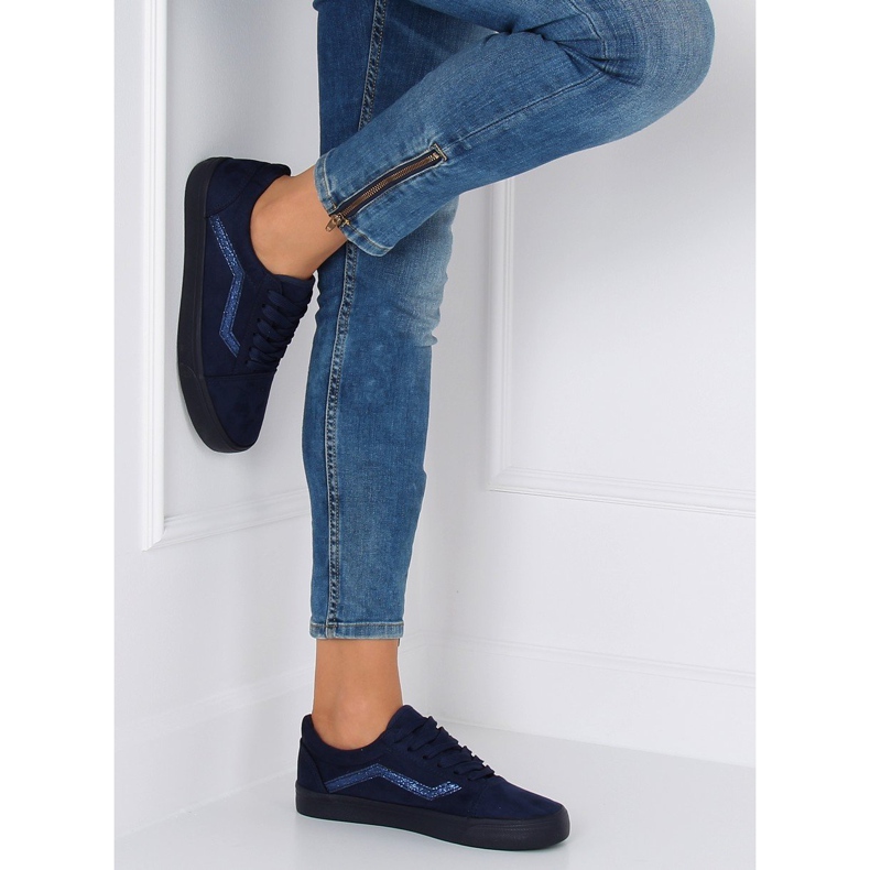 Marinblå Vans Sneakers B318-10 Mörkblå 1