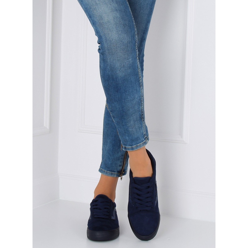 Marinblå Vans Sneakers B318-10 Mörkblå 2