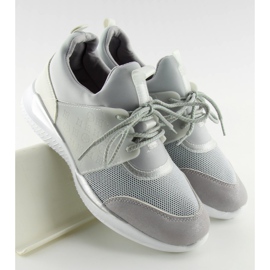 Ultra ljusgrå sportskor BY-069 Grå 1