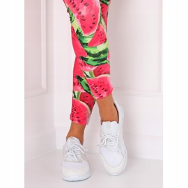 Ultralätt vitt BY-069 Vita sportskor 1