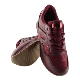 KB-091 Wine Red claret sportskor röd 1