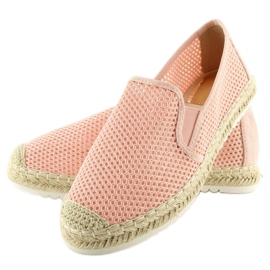Rosa espadriller för kvinnor 6602 Rosa 1