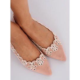 Openwork rosa ballerinor LT99P Rosa 1